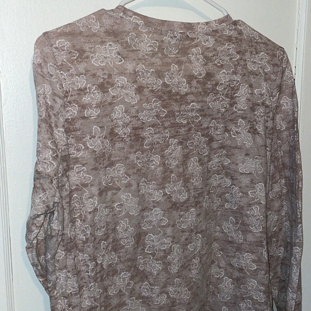 Prana Tilly floral long sleeve crewneck top - Picture 5 of 7